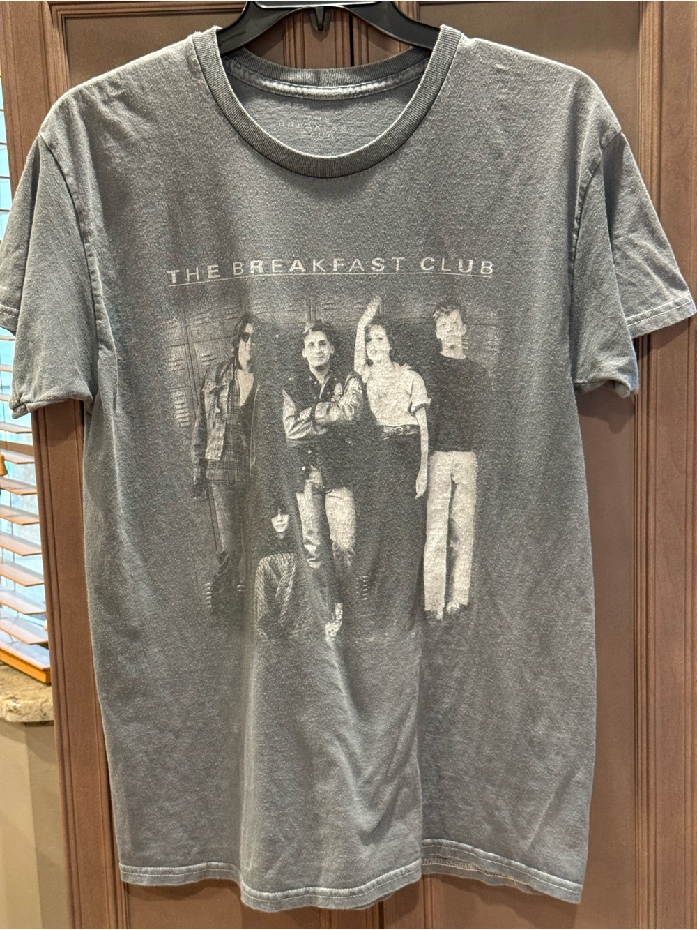 The Breakfast Club Graphic Tee - Gray Short Sleeve Women's Shirt